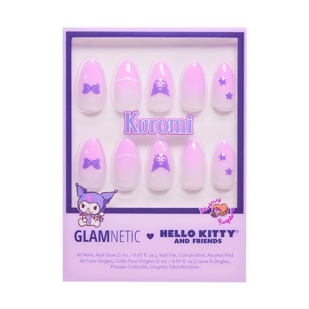 Brand New Glamnetic Press-On Nails Kuromi